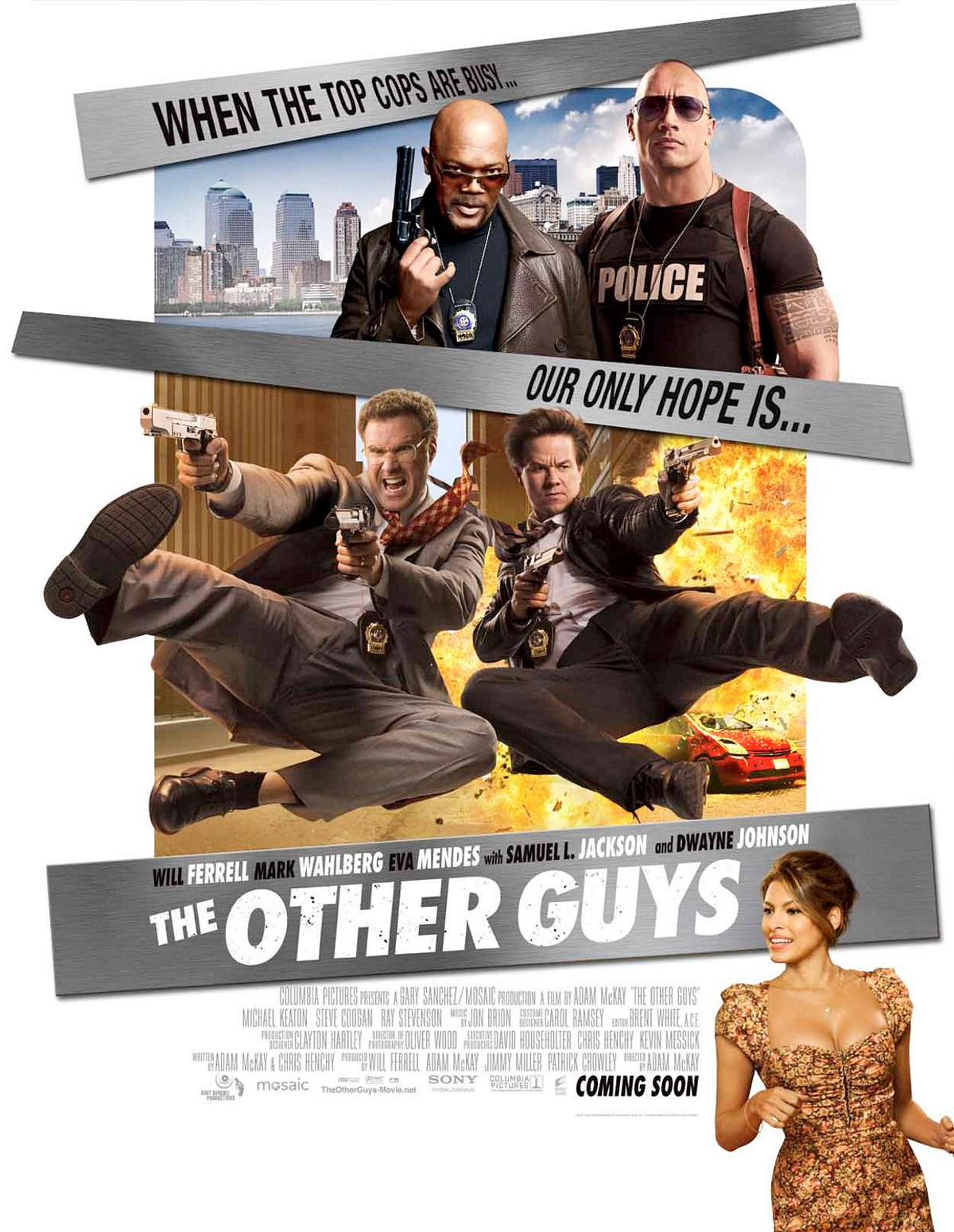 grinning Canberra maniac The Other Guys (2010) – Yipee ki-yay, motherbooker